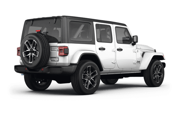 Jeep Wrangler  - Back view Jeep Wrangler  - Back view