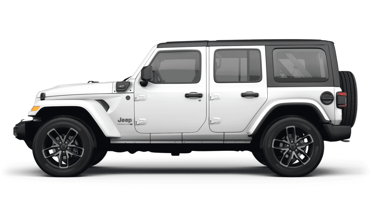Jeep Wrangler  - Side view Jeep Wrangler  - Side view
