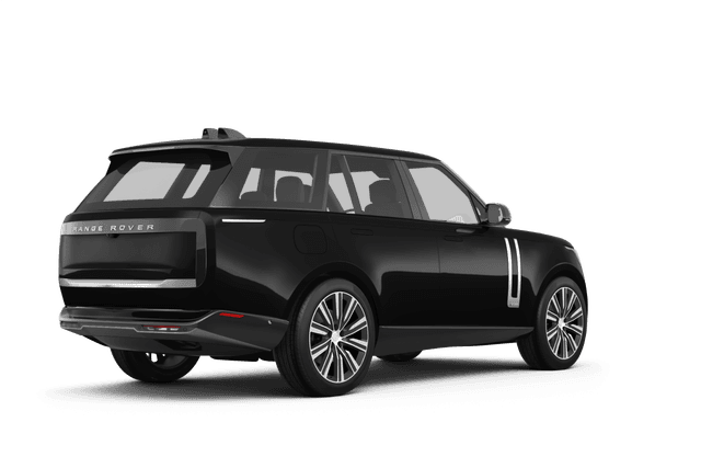 Land Rover Range Rover  - Back view Land Rover Range Rover  - Back view