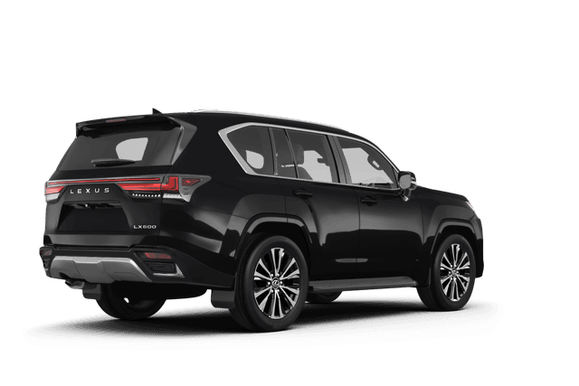 Lexus LX 600 - Back view Lexus LX 600 - Back view